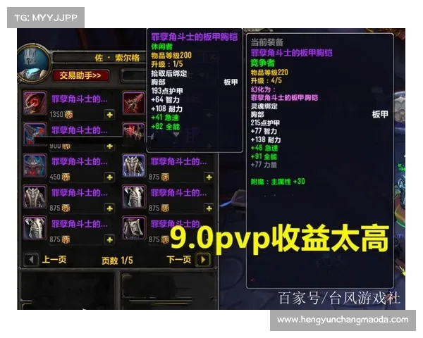 魔兽9.0:装备速成秘籍